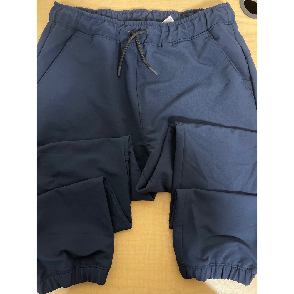 Old Navy Boys Navy Blue Active Jogger Pants Stretch Breathable XL 14-16